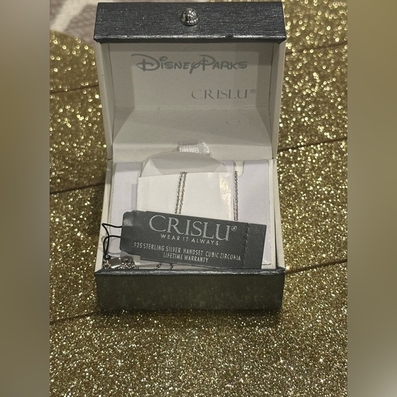 Disney Micky Mouse Sterling Silver dipped in Platinum with cubic zirconia - Picture 4 of 6